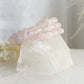 ROSE QUARTZ PEBBLE BRACELET || INTUITIVELY CHOSEN