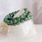 GREEN AVENTURINE PEBBLE BEAD BRACELET || INTUITIVELY CHOSEN