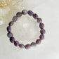 PINK TOURMALINE & LEPIDOLITE BEAD BRACELET || INTUITIVELY CHOSEN