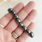HEMATITE PEBBLE BEAD BRACELET || INTUITIVELY CHOSEN