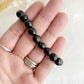 BLACK ONYX BEAD BRACELET || INTUITIVELY CHOSEN