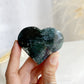 MOSS AGATE HEART || MAH02