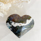 MOSS AGATE HEART || MAH01