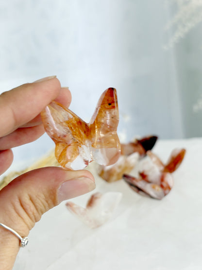 FIRE QUARTZ MINI 3D BUTTERFLY || INTUITIVELY CHOSEN