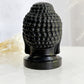 BLACK OBSIDIAN BUDDHA HEAD CARVING