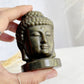 GOLD SHEEN OBSIDIAN BUDDHA HEAD
