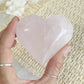 ROSE QUARTZ HEART || RQH01