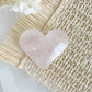 ROSE QUARTZ HEART || RQH05