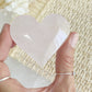 ROSE QUARTZ HEART || RQH05