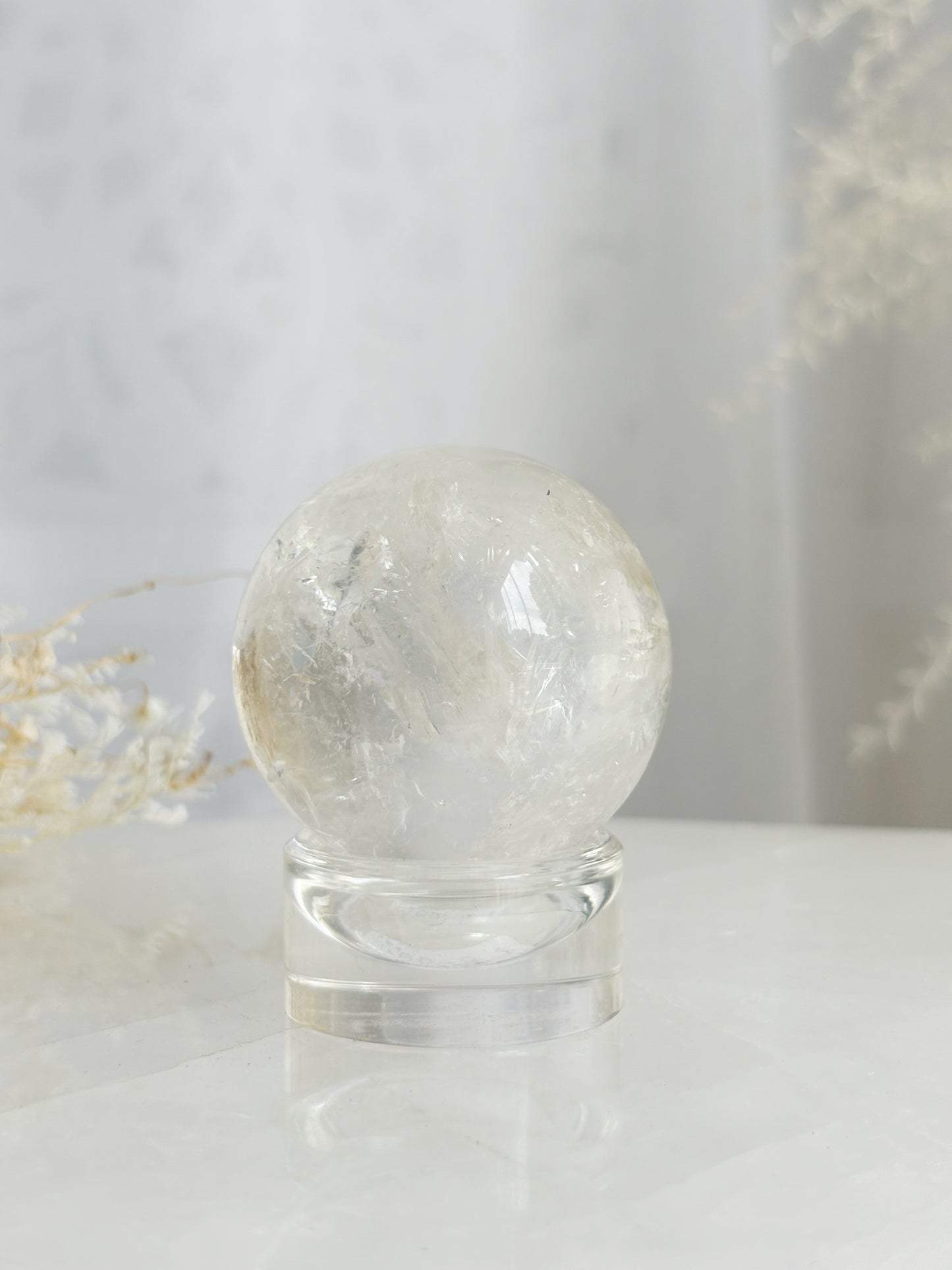 CLEAR QUARTZ SPHERE || CQS01