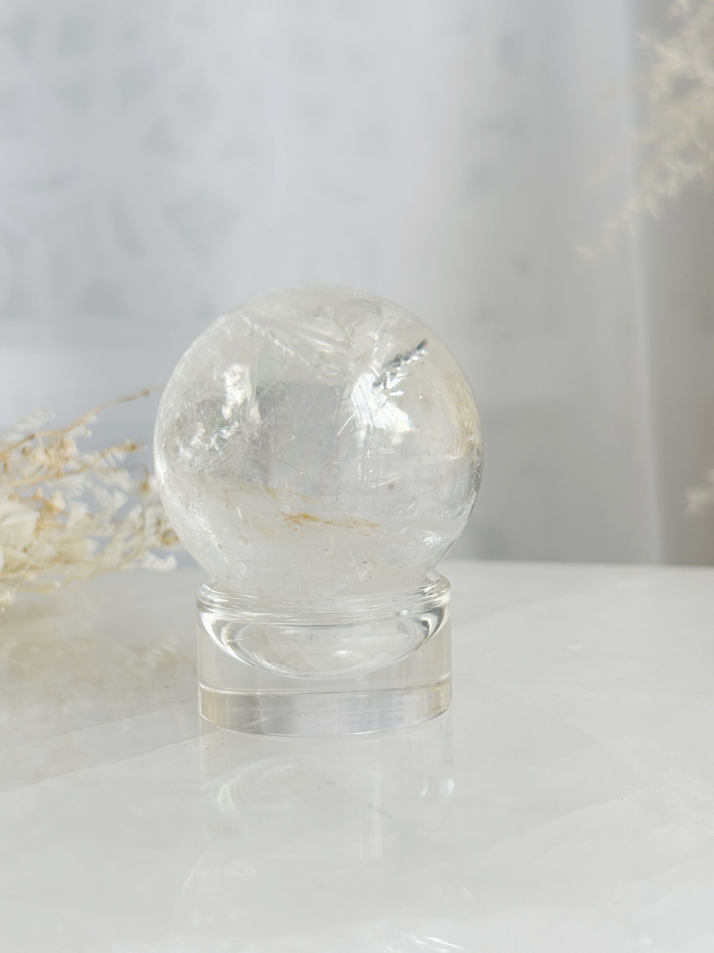 CLEAR QUARTZ SPHERE || CQS01