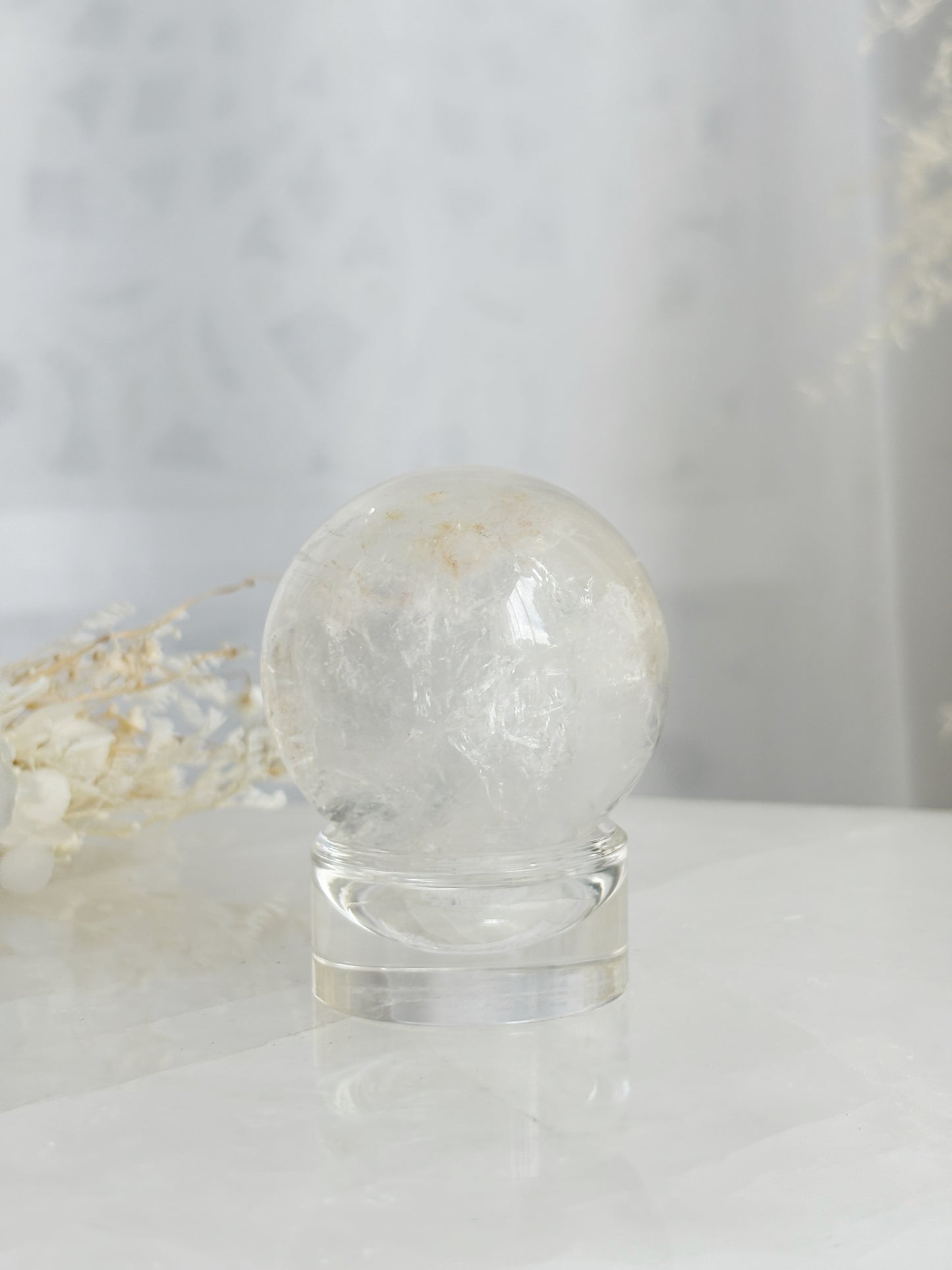 CLEAR QUARTZ SPHERE || CQS01