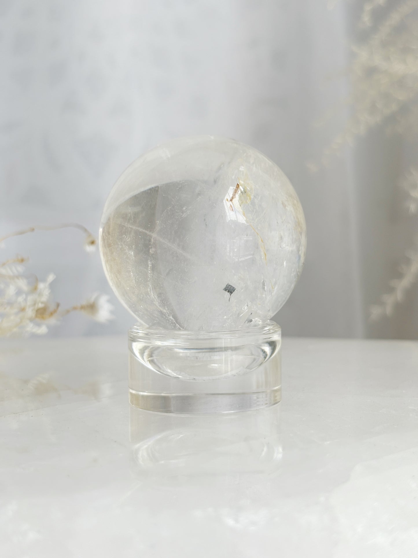 CLEAR QUARTZ SPHERE || CQS02