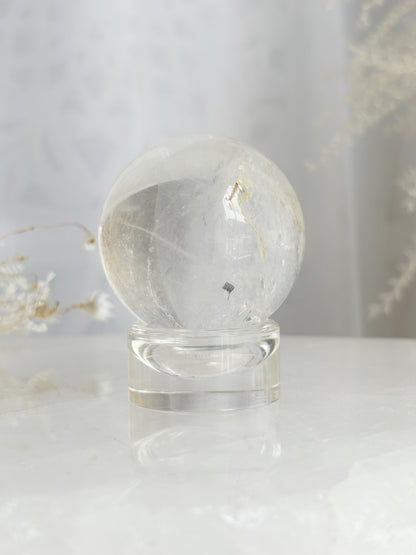 CLEAR QUARTZ SPHERE || CQS02