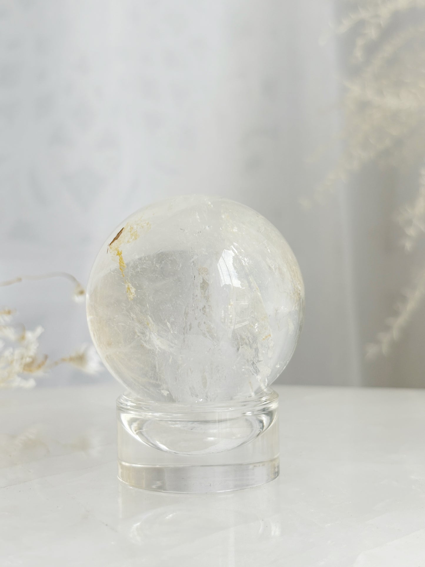 CLEAR QUARTZ SPHERE || CQS02