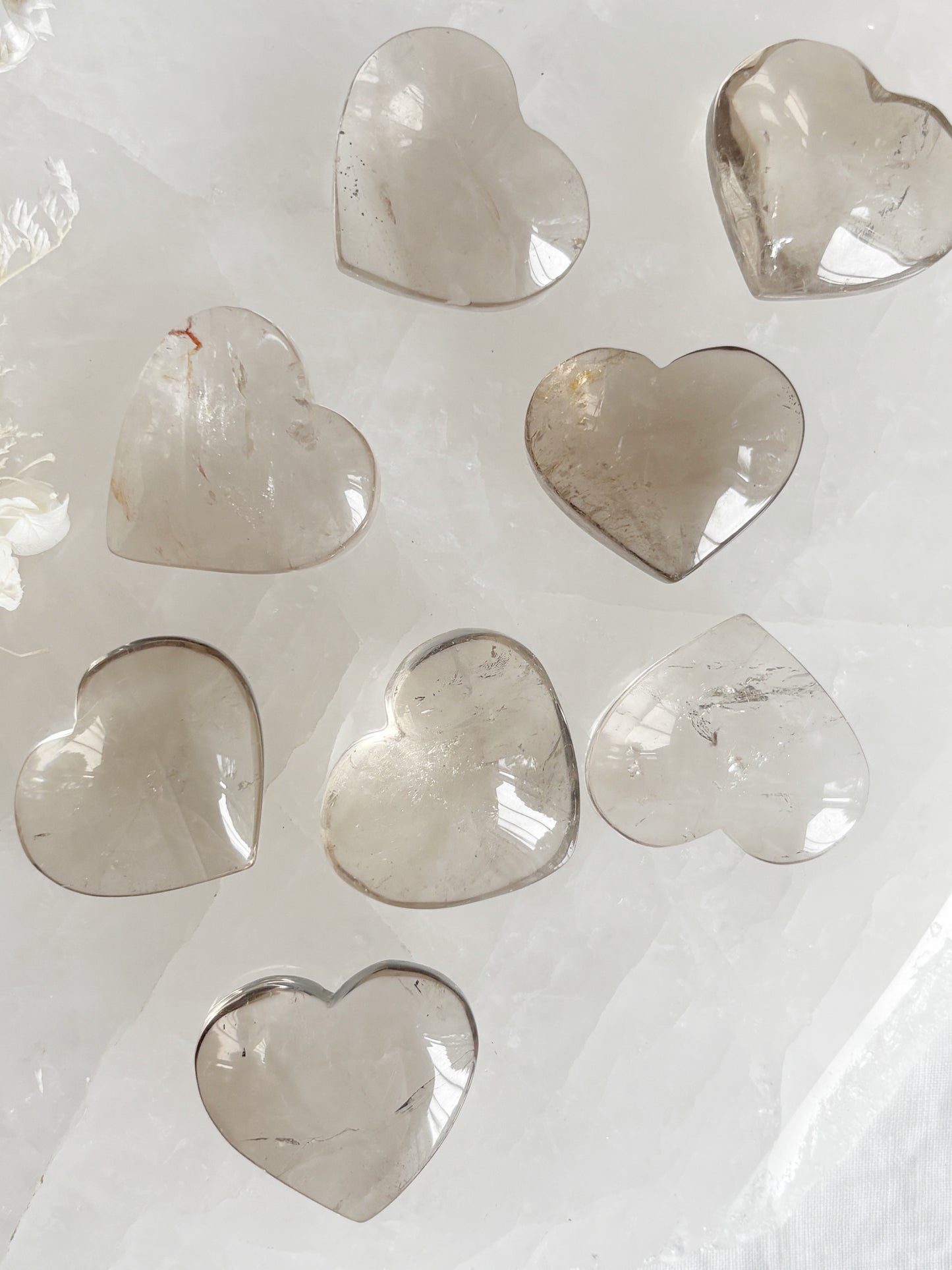 SMOKEY QUARTZ HEART || INTUITIVELY CHOSEN