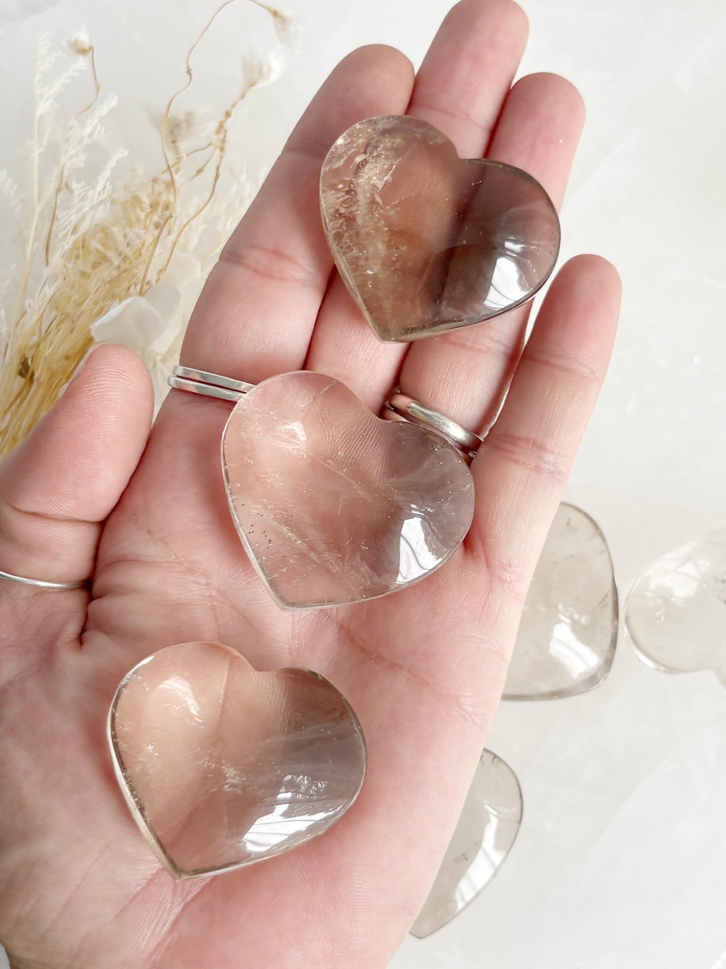 SMOKEY QUARTZ HEART || INTUITIVELY CHOSEN