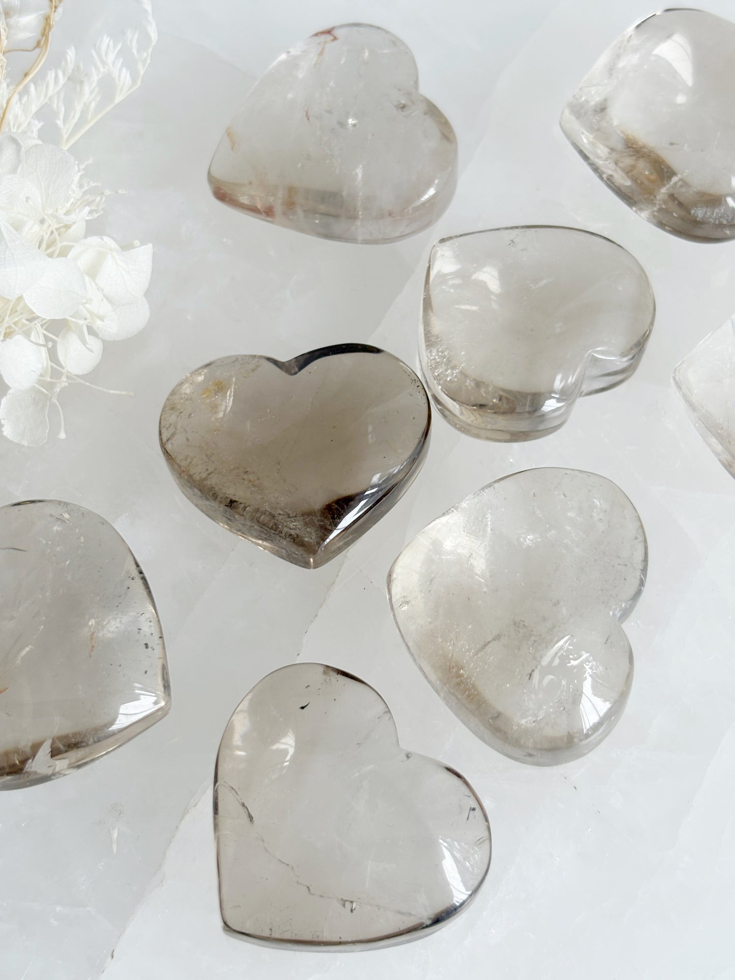 SMOKEY QUARTZ HEART || INTUITIVELY CHOSEN