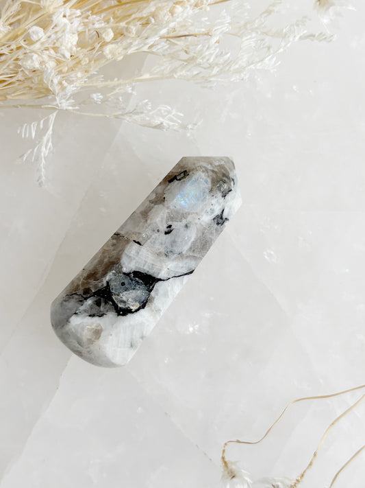 RAINBOW MOONSTONE WAND || RMW01