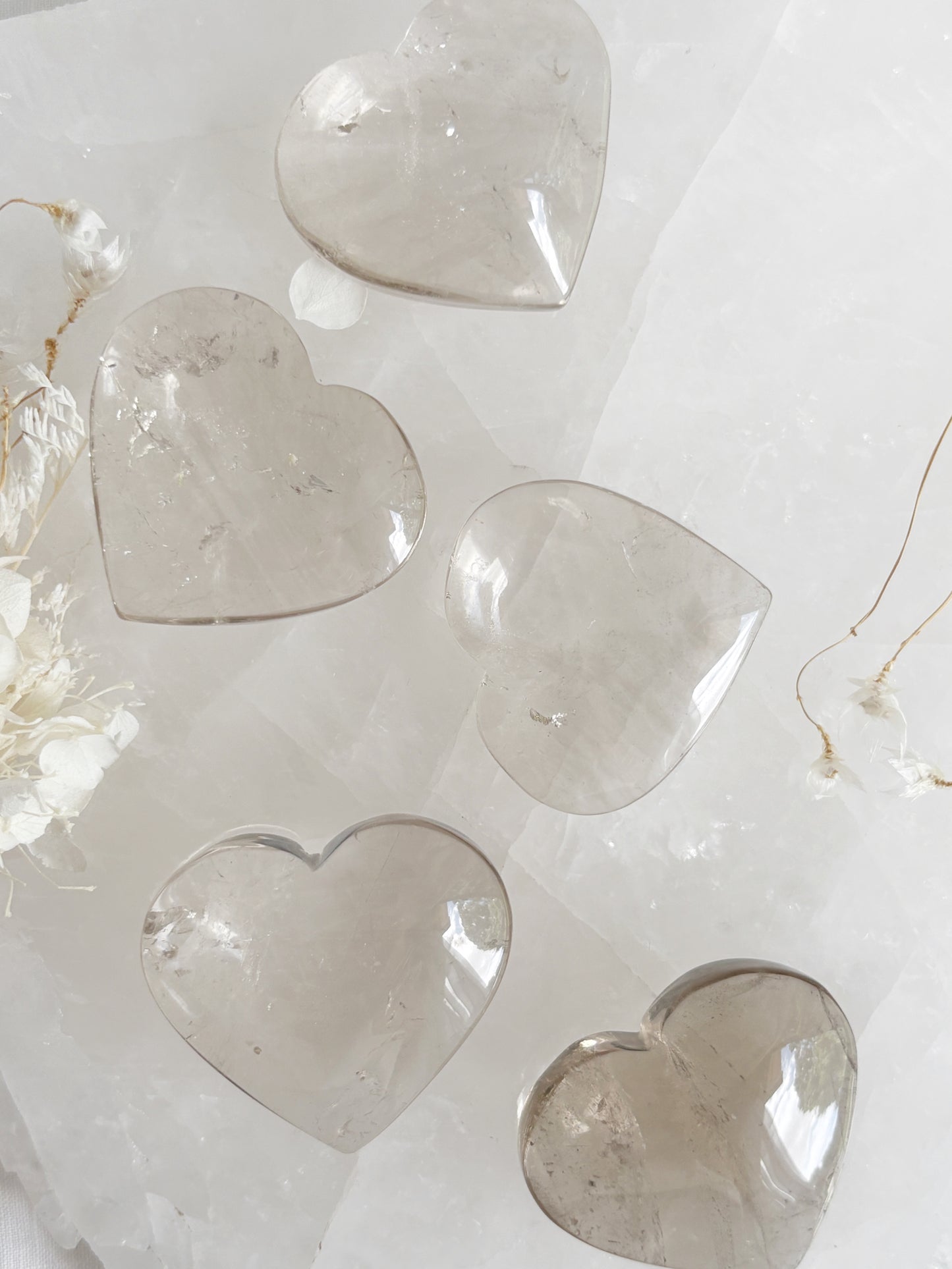 SMOKEY QUARTZ HEART || INTUITIVELY CHOSEN