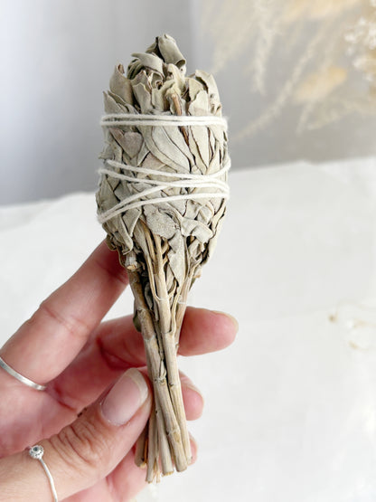 WHITE SAGE || SMUDGE STICK