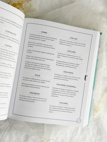 THE DICTIONARY OF DREAMS || GUSTAVUS HINDMAN MILLER & HENRI BERGSON