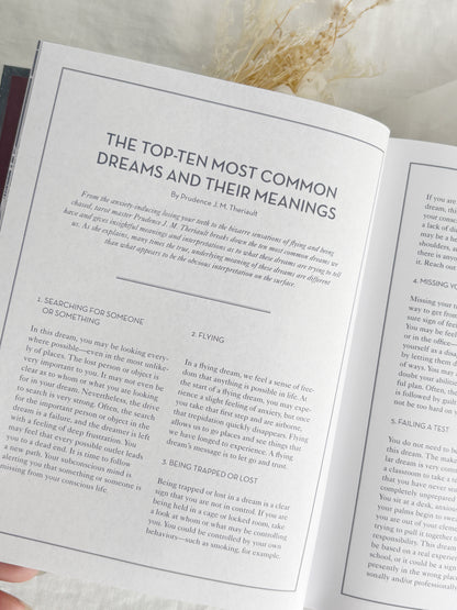 THE DICTIONARY OF DREAMS || GUSTAVUS HINDMAN MILLER & HENRI BERGSON