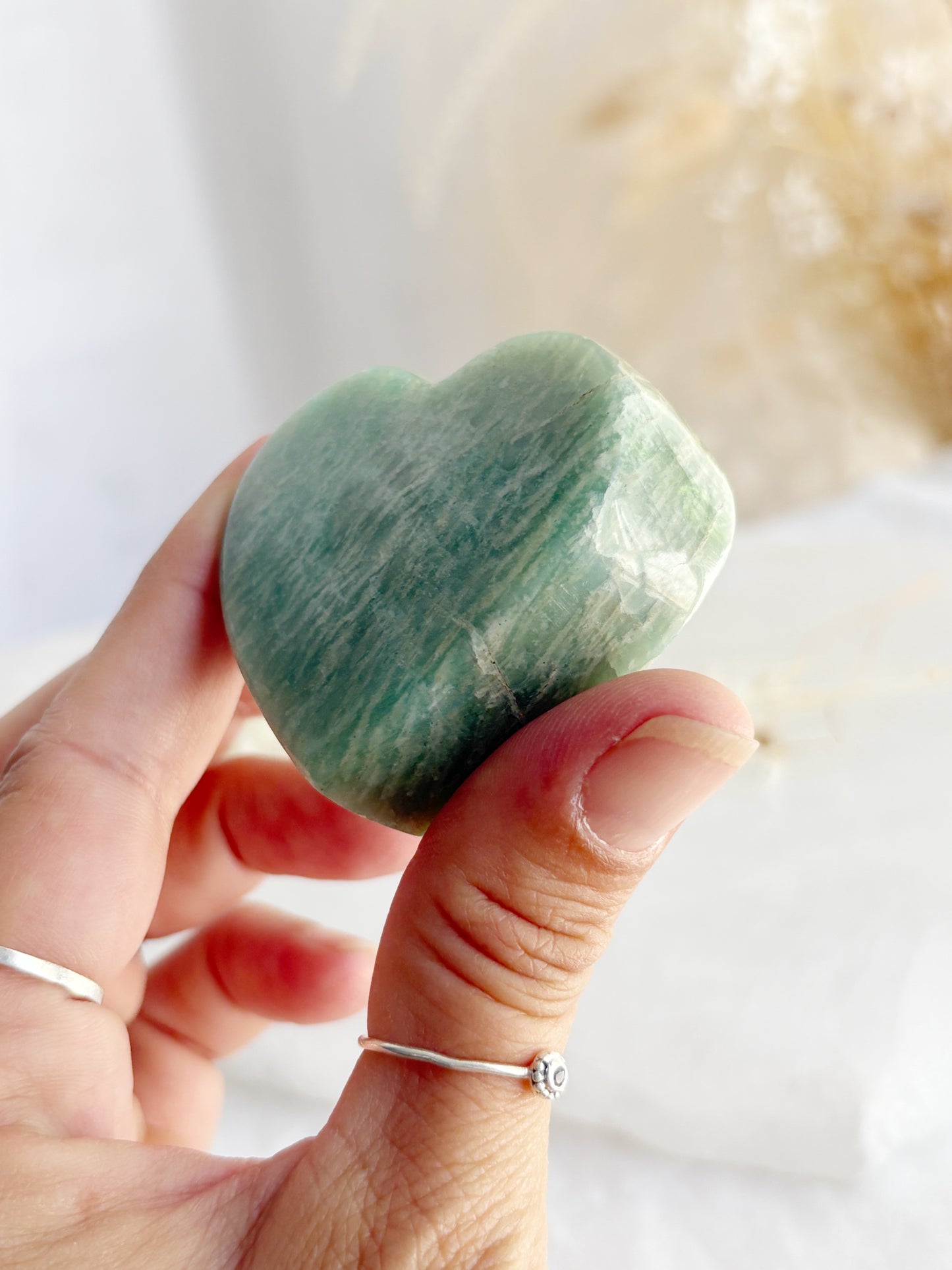 AMAZONITE HEART || AMFH02