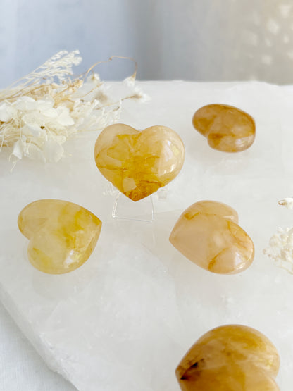 GOLDEN HEALER PUFFY HEART || INTUITIVELY CHOSEN