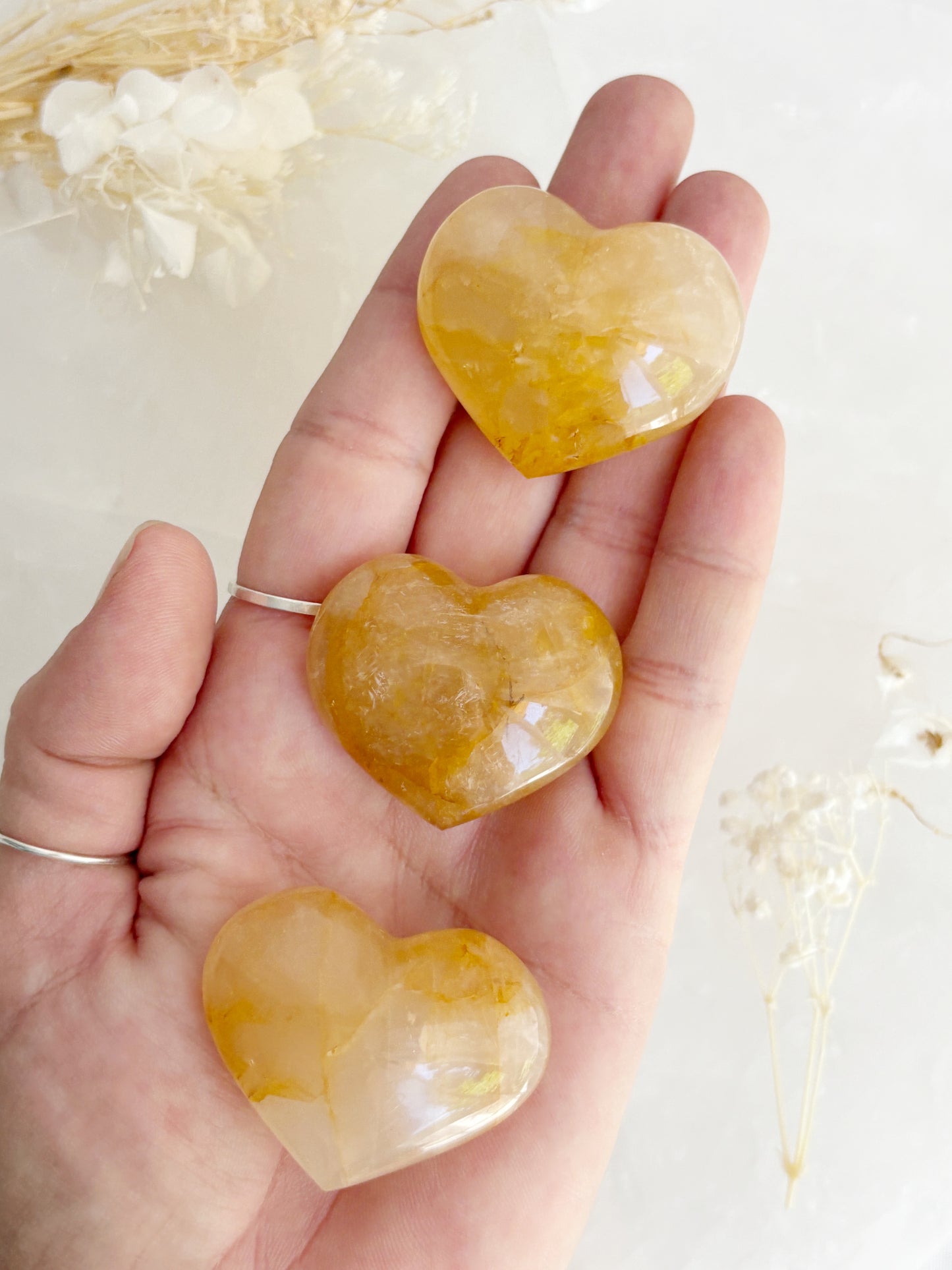 GOLDEN HEALER PUFFY HEART || INTUITIVELY CHOSEN