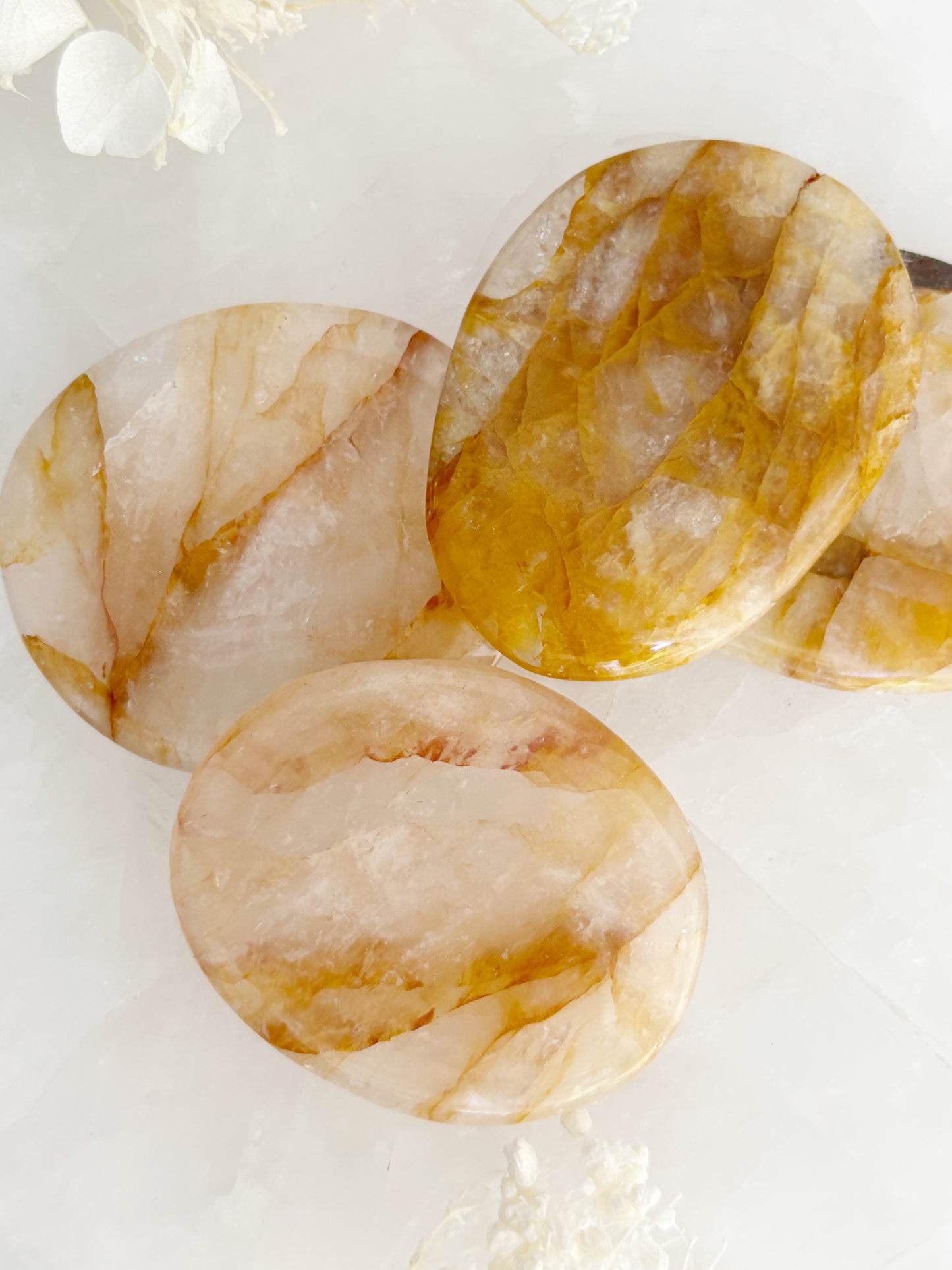 GOLDEN HEALER IRREGULAR FLAT STONE || INTUITIVELY CHOSEN