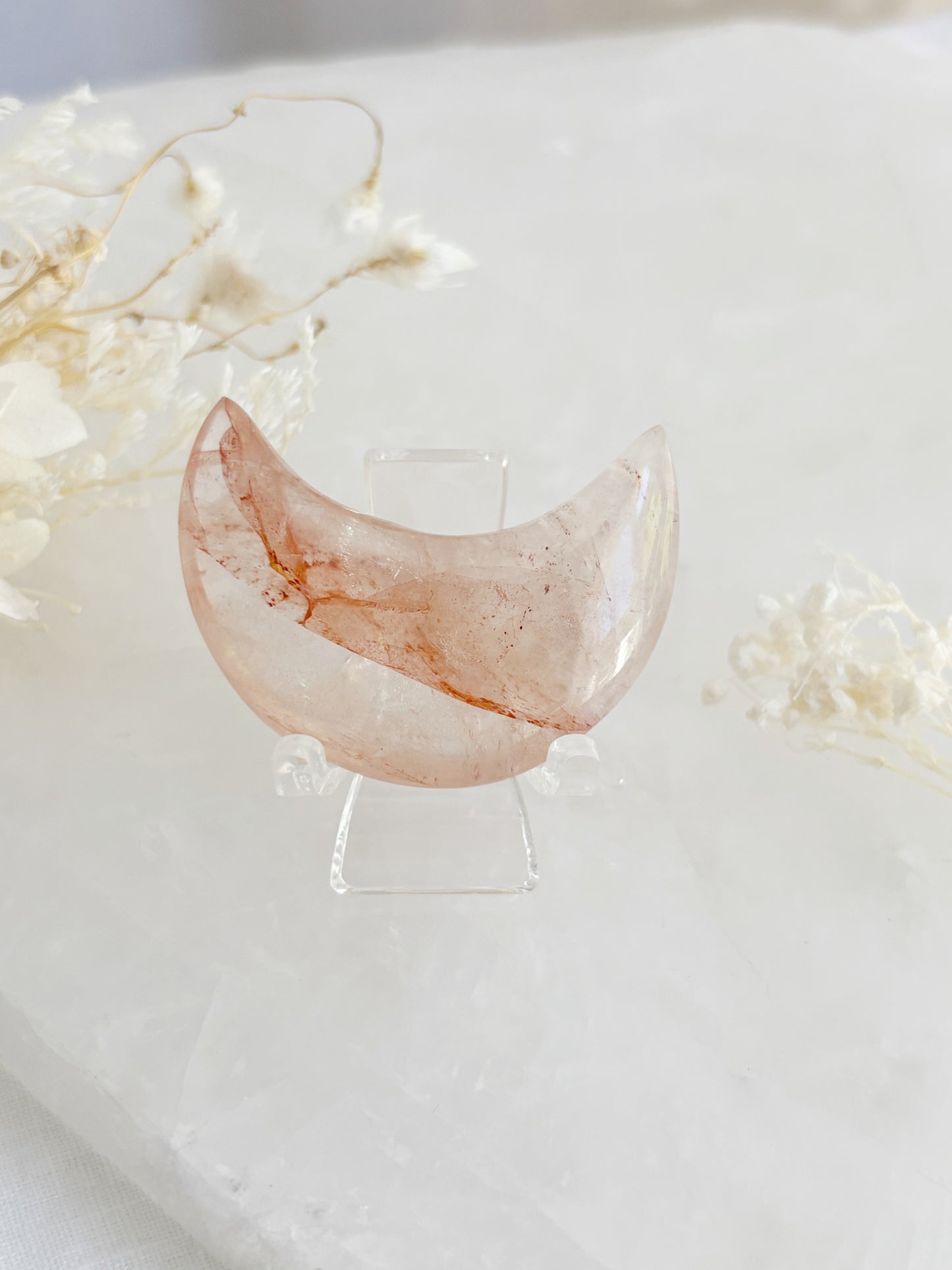 FIRE QUARTZ PUFFY MOON || FQPM03