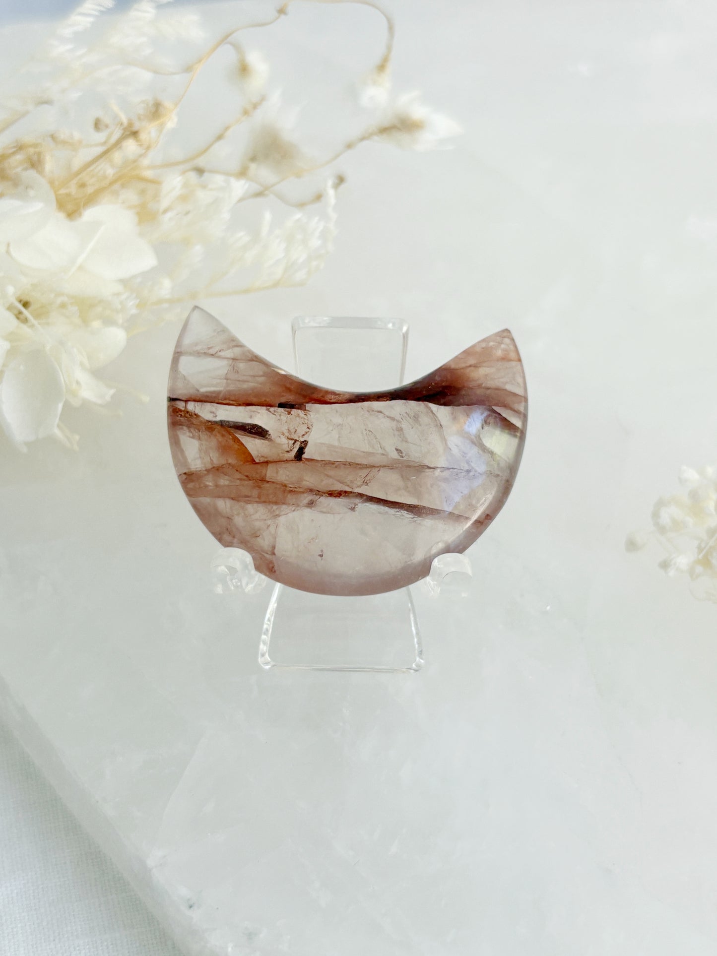 FIRE QUARTZ PUFFY MOON || FQPM01