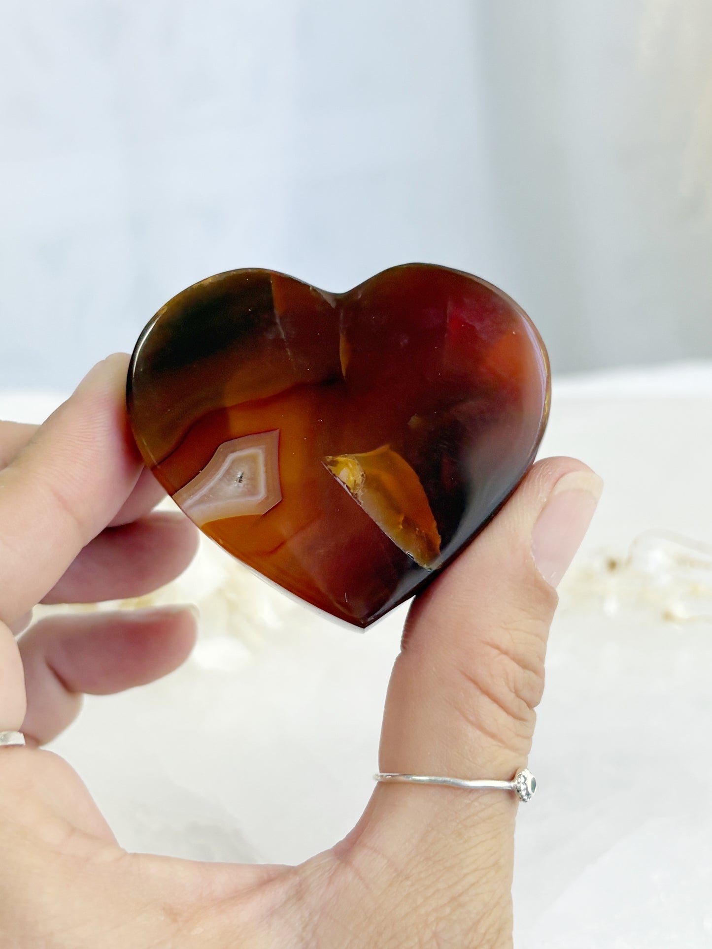 CARNELIAN HEART || CFH02