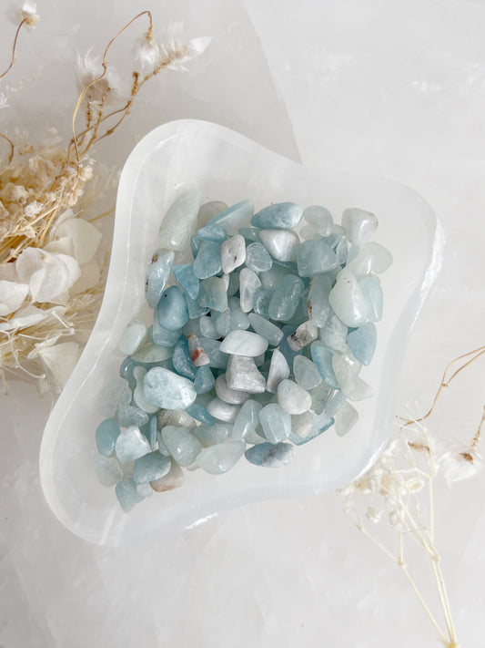 AQUAMARINE CHIPS || 100G