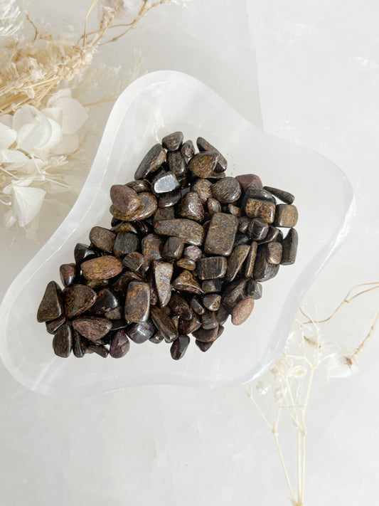 BRONZITE CHIPS || 100G