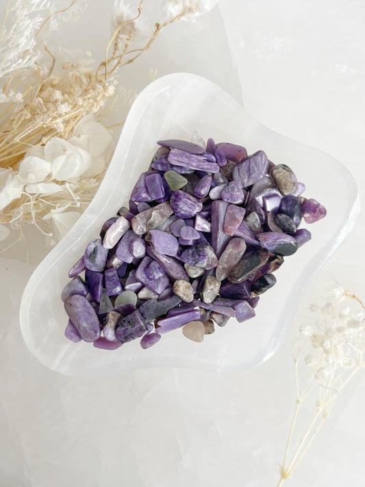 CHAROITE CHIPS || 100G
