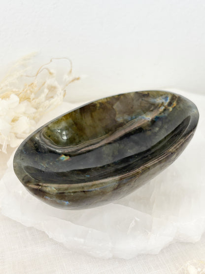 LABRADORITE TRINKET BOWL || LABB03
