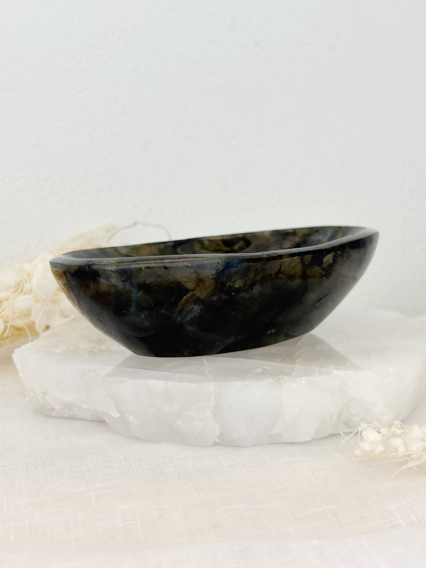 LABRADORITE TRINKET BOWL || LABB03
