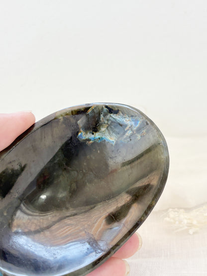 LABRADORITE TRINKET BOWL || LABB03