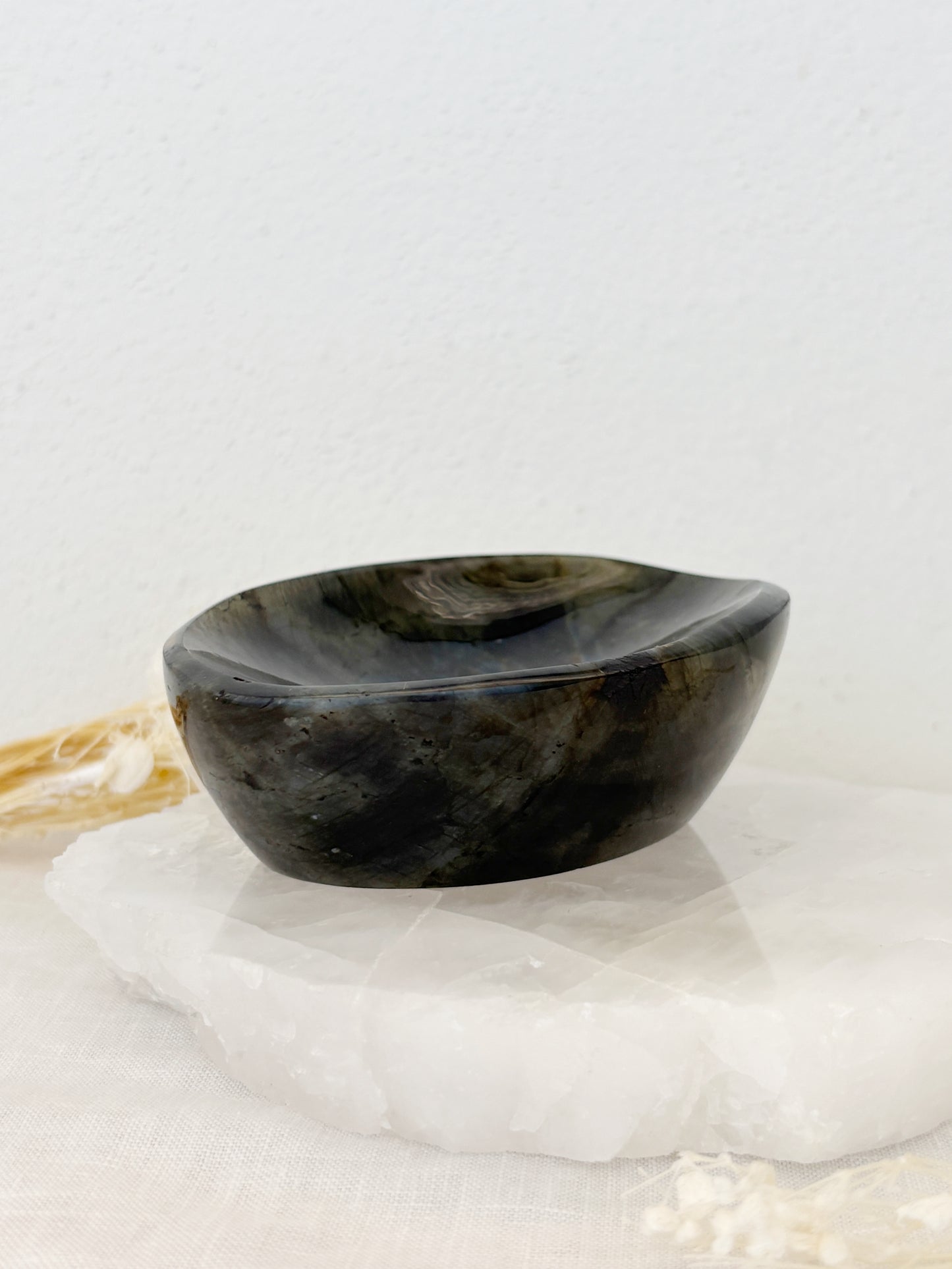 LABRADORITE TRINKET BOWL || LABB04