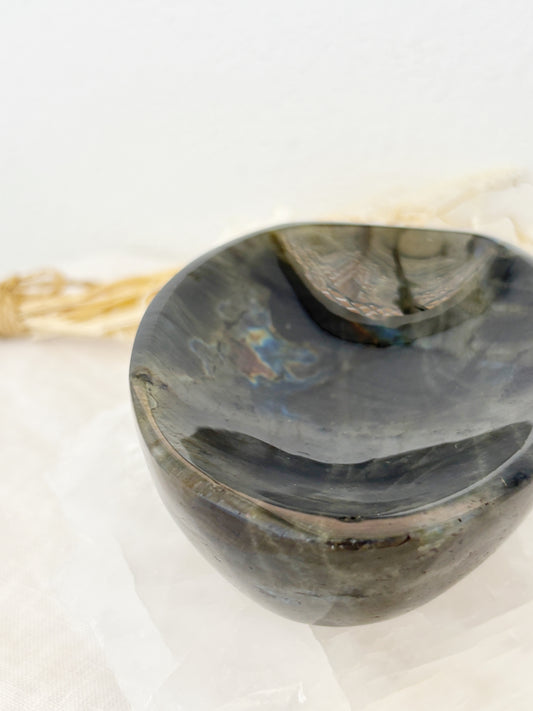 LABRADORITE TRINKET BOWL || LABB04