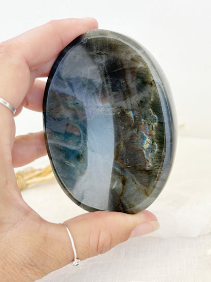 LABRADORITE TRINKET BOWL || LABB04