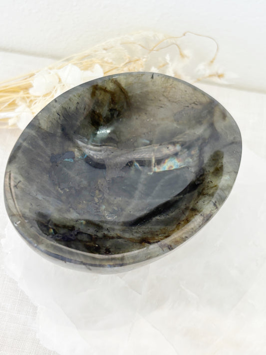 LABRADORITE TRINKET BOWL || LABB05