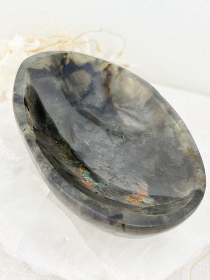 LABRADORITE TRINKET BOWL || LABB02