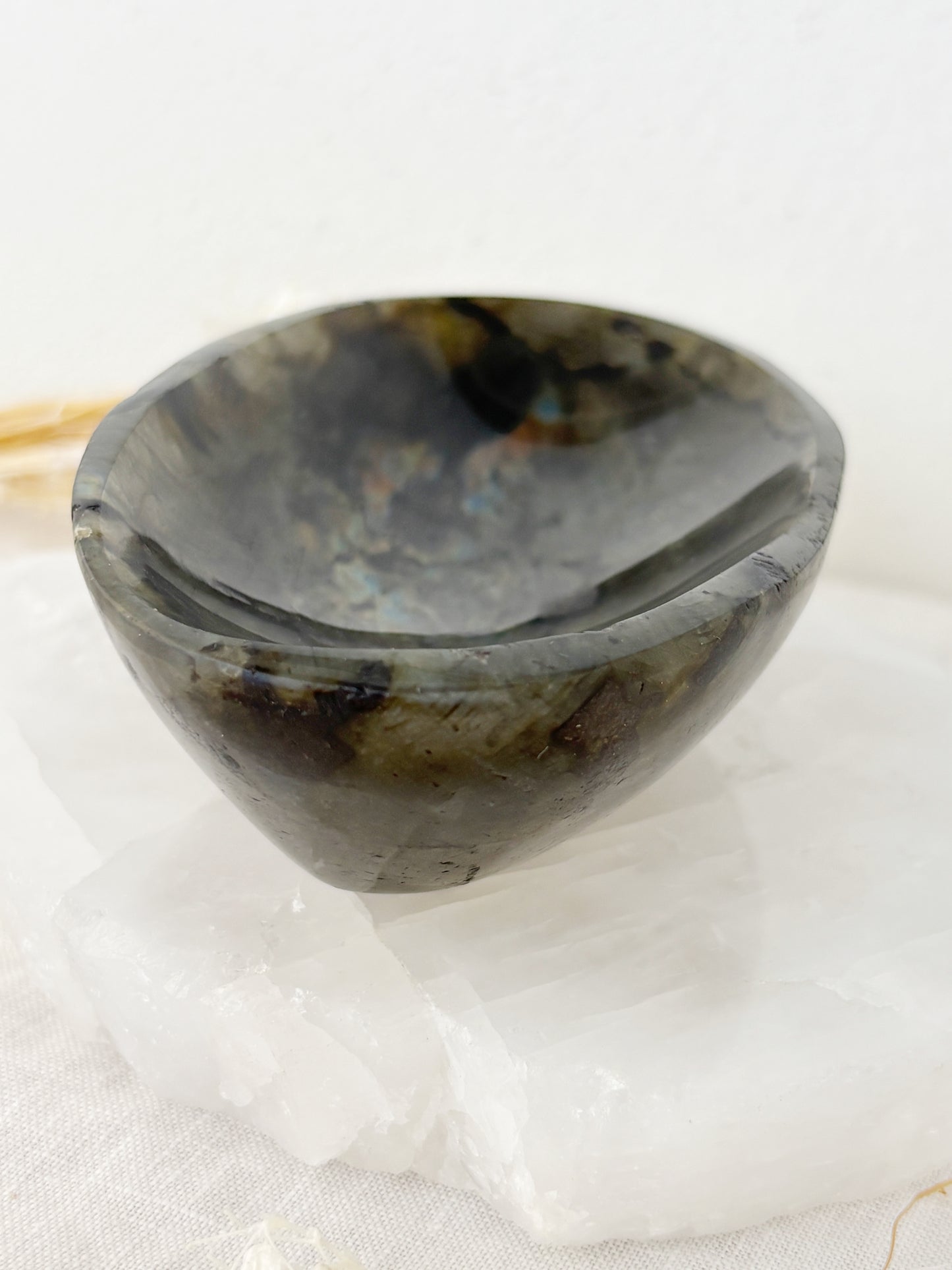LABRADORITE TRINKET BOWL || LABB02