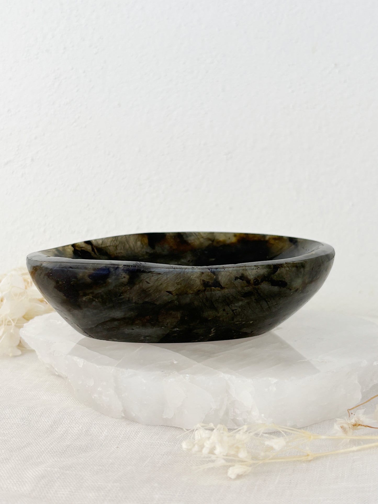 LABRADORITE TRINKET BOWL || LABB02