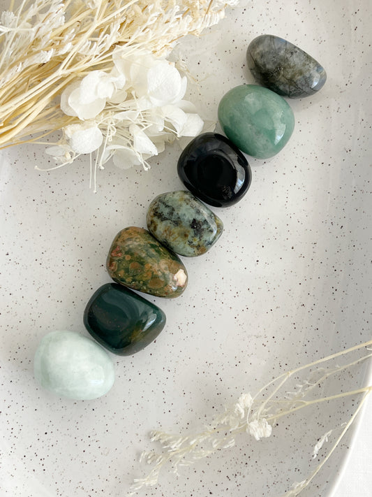 growth, change + transformation, crystal support kit, stoned + saged australia
