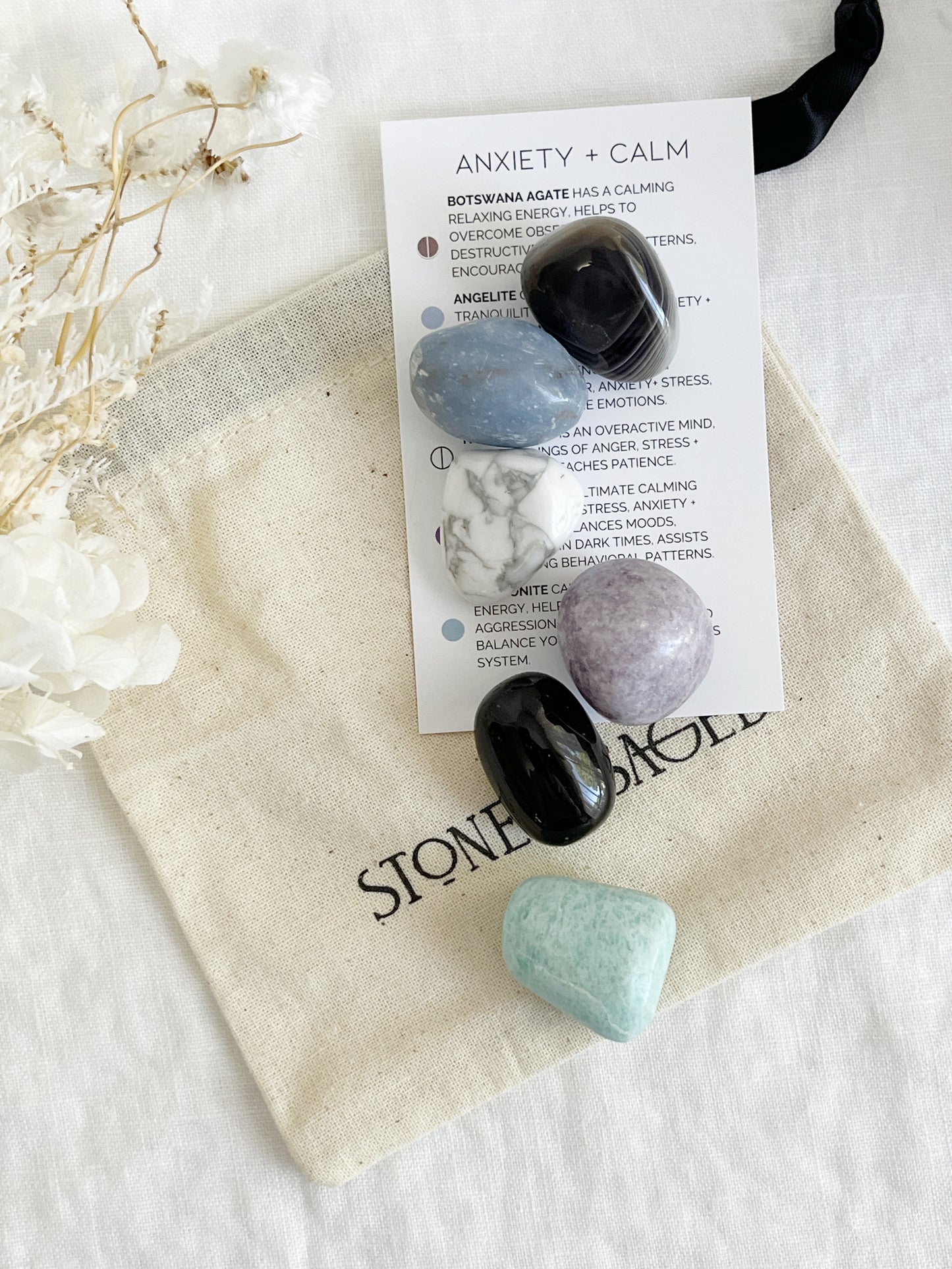 ANXIETY + CALM | CRYSTAL SUPPORT KIT
