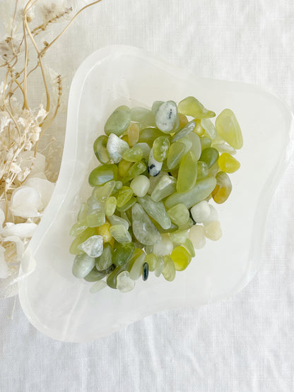 NEW JADE CRYSTAL CHIPS || 100g